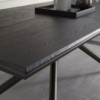 Mesa Random de Ozzio design. Mesas extensible con sobre de madera.