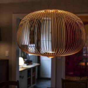 Lámpara de suspensión Spokes 3 de Foscarini. Lámparas modernas de diseño.