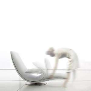Sillón Ricciolo de Tonin casa. Muebles modernos de hogar.