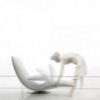Sillón Ricciolo de Tonin casa. Muebles modernos de hogar.