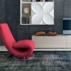 Sillón Ricciolo de Tonin casa. Muebles modernos de hogar.