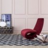 Sillón Ricciolo de Tonin casa. Muebles modernos de hogar.