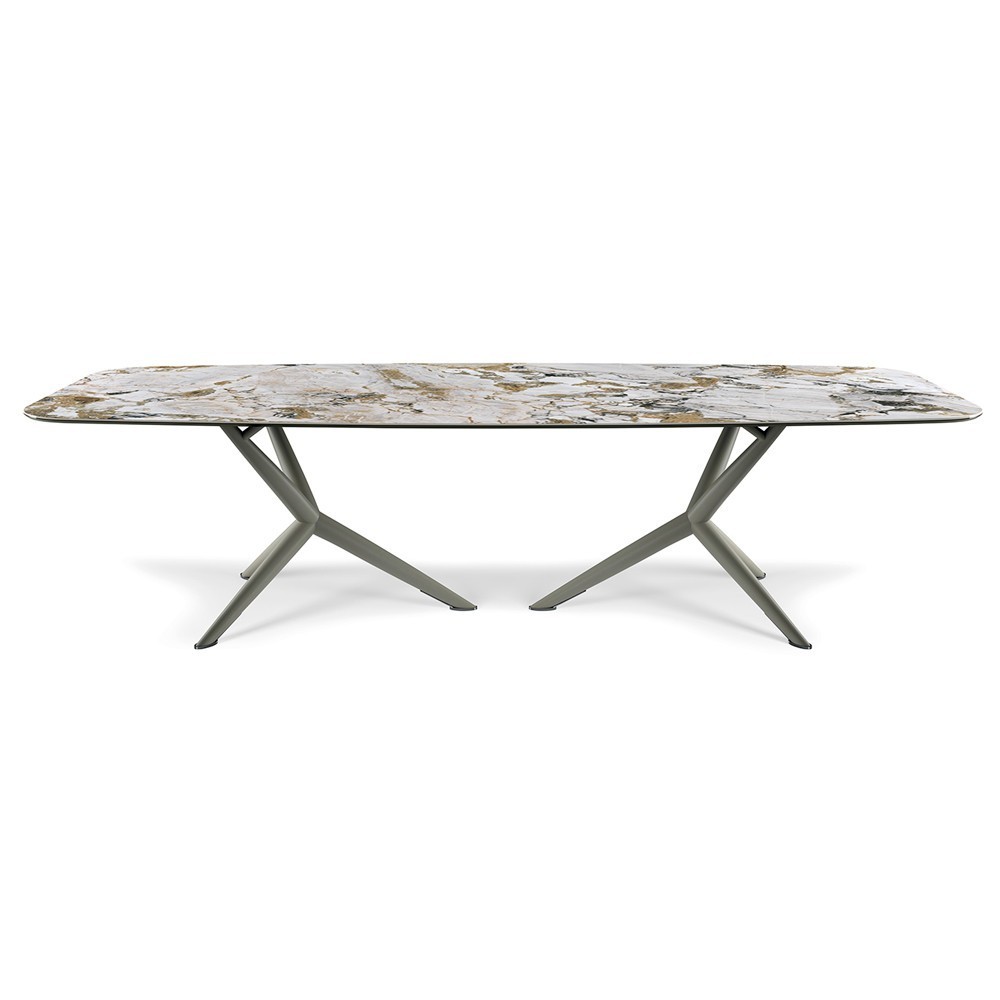 Mesa Atlantis Keramik de Cattelan Italia. Mesa de comedor. Mesas de cerámicas.