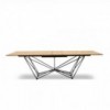 Mesa Fil8 Extensible de Ozzio design. Mesa de madera rectangular.