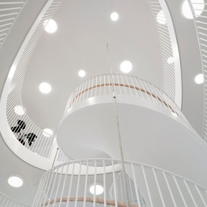 Lámpara LP Slim Semi Recessed de Louis Poulsen.