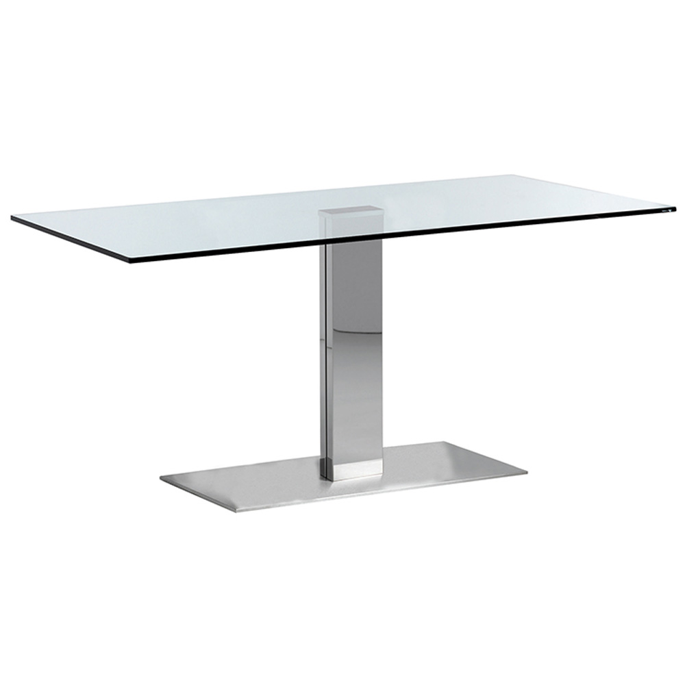 Mesa Elvis de Cattelan Italia. Muebles modernos italianos. Mesas de cristal.