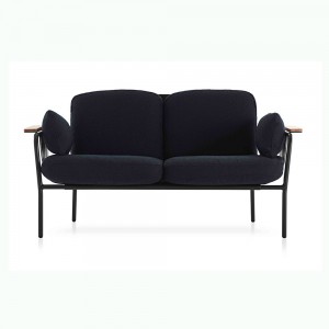 Sofá 2 plazas Capa de Gandia Blasco. Muebles de diseño moderno para exterior.