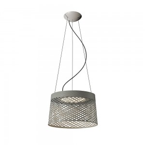 Lámpara suspensión exterior Twiggy Grid suspensión de Foscarini. Lamparas innovadora.