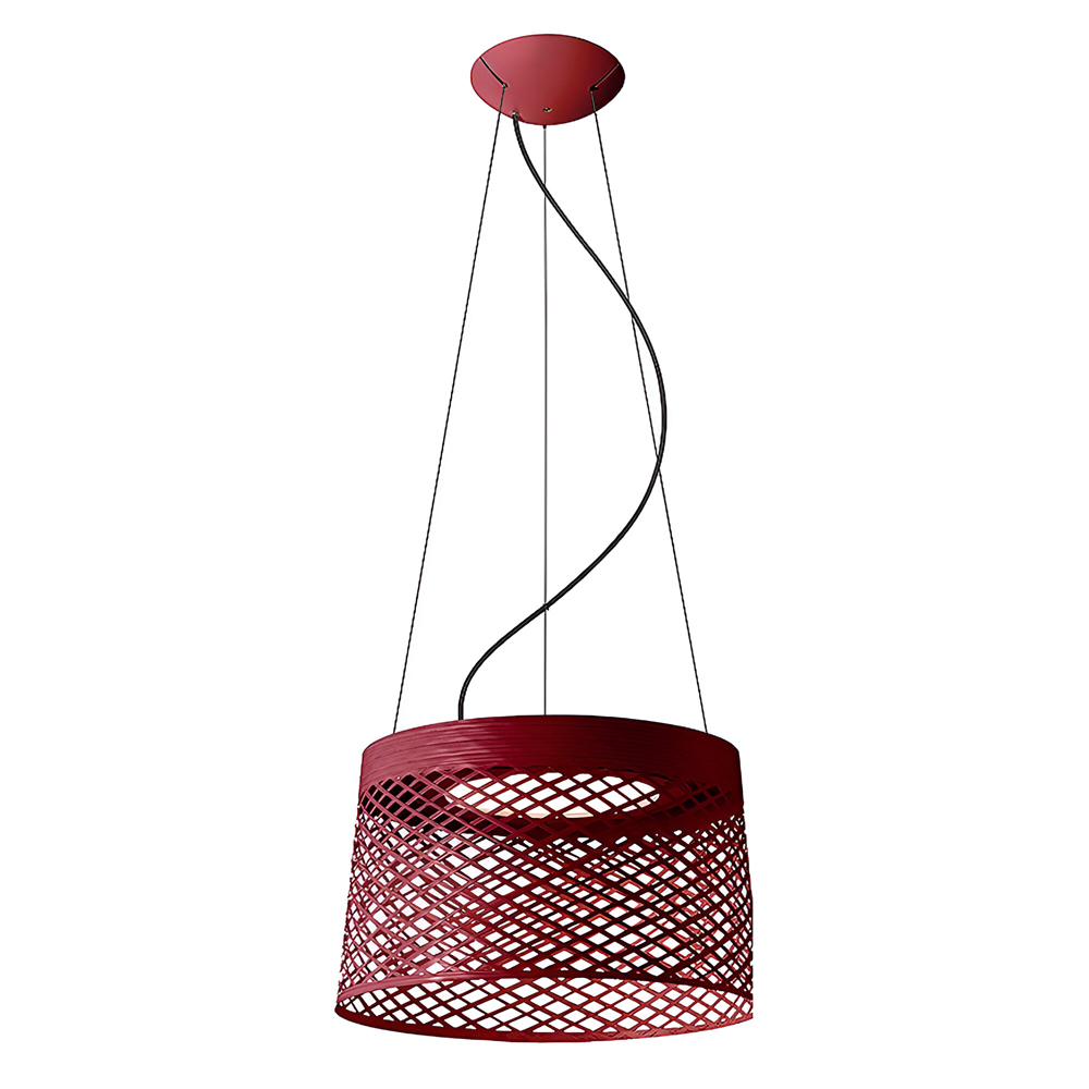 Lámpara suspensión exterior Twiggy Grid suspensión de Foscarini. Lamparas innovadora.