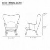 Butaca Mama Bear CH78 Carl Hansen and Son
