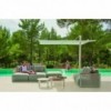 Sofá modular 5 Bosc de Gandia Blasco. Diseño moderno para jardines y terrazas.
