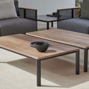 Mesa baja Bosc de Gandia Blasco. Diseño moderno para jardines y terrazas.