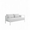 Sofá 2 plazas Solanas para exterior de Gandia Blasco. Muebles para patio y jardín.