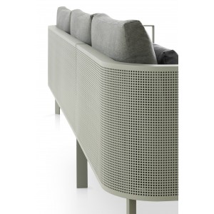 Sofá modular 1 dSolanas de Gandia Blasco. Sofá para exterior de diseño.
