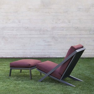 Butaca Relax Timeless para terraza de Gandia Blasco. Butacas de diseño.