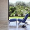 Puf Relax Timeless de exterior de Gandia Blasco. Pufs modernos para jardín.