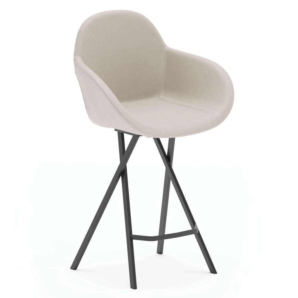 Taburete fijo Yago de Ozzio Design. Mobiliario de diseño.