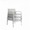 Sillón apilable de exterior Stack de Gandia Blasco. Moderno y elegante.