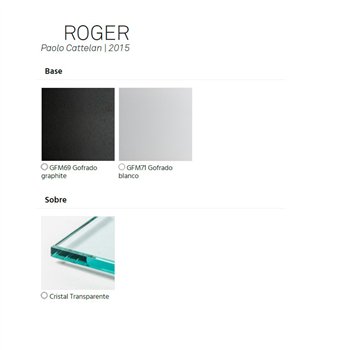 Mesa Roger de Cattelan Italia. Muebles modernos italianos. Mesas de diseño.