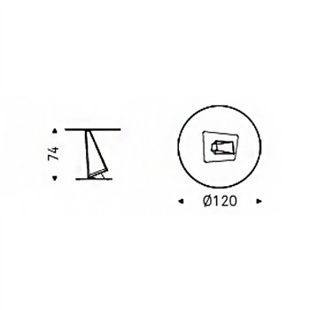 Mesa Roger de Cattelan Italia. Muebles modernos italianos. Mesas de diseño.