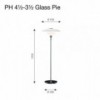 Lámpara PH 4½-3½ Glass diseño de Louis Poulsen.