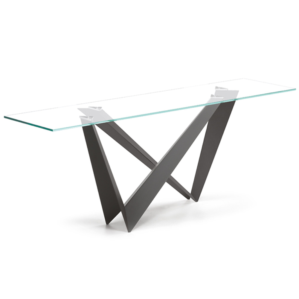 Cónsola Westin de Cattelan Italia.  Cónsolas de recibidor de madera.