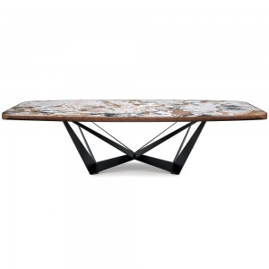 Mesa Skorpio Keramik Premium de Cattelan Italia. Mesas modernas de cerámica.