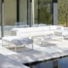 Sofá modular 6 DNA para terraza de Gandia Blasco. Sofá de diseño para jardín.