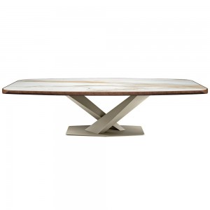 Mesa Stratos Keramik Premium de Cattelan Italia. Mesa de cerámica modernas.