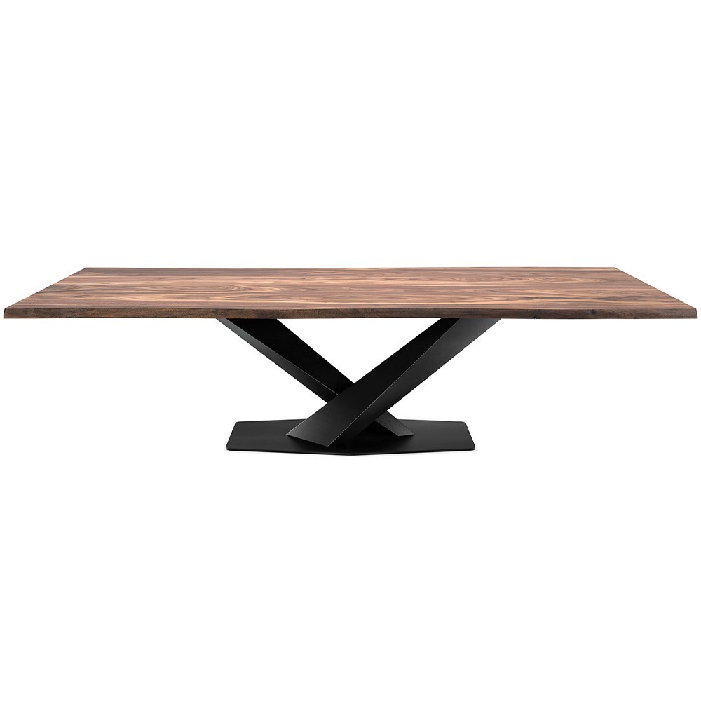 Mesa Stratos de Cattelan Italia. Mesa de madera para comedor. Mesas modernas.