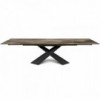 Mesa Tyron Crystalart Drive de Cattelan Italia. Mesas extensibles modernas.