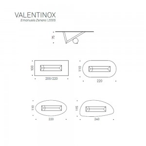 Mesa Valentinox de Cattelan Italia. Muebles modernos italianos. Mesas modernas.