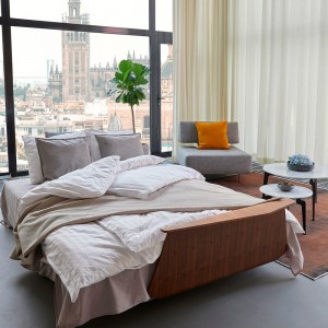 Sofá cama matrimonio con brazos Long Horn Excess Lounger de Innovaction Living.