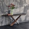 Consola Terminal Wood-C de Cattelan Italia. Cónsolas modernas de madera.