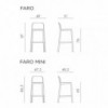 Taburete Faro de Nardi. Diseño de Muebles y complementos de exterior.