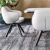 Silla Bombé de Cattelan Italia. Sillas tapizadas. Sillas para comedor.