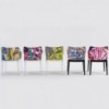 Butaca de diseño Madame Emilio Pucci de Kartell. Ideal para interior.
