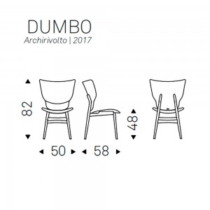Silla Dumbo de Cattelan Italia. Sillas diseño.Sillas modernas para comedor.