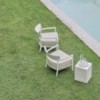 Butaca de diseño Cara Outdoor de Kartell. Ideal para jardín o terrazas.