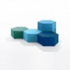 Pouf Esa de B-Line. Muebles y complementos de exterior e interior.