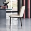 Silla Magda ML de Cattelan Italia. Silla con brazos. Sillas de comedor.