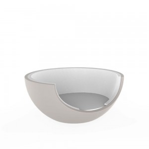 Cama exterior modelo Moon Daybed  diseño de Ramón Esteve para Vondom