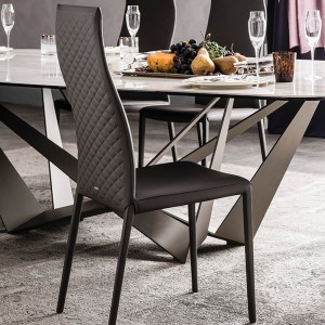 Silla alta Norma Couture de Cattelan Italia. Sillas diseño. Sillas modernas.