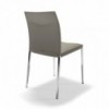 Silla Norma ML de Cattelan Italia. Silla de acero. Sillas de comedor.