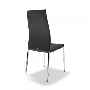 Silla Norma ML alta de Cattelan Italia. Silla de acero. Sillas de comedor.