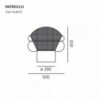 Patroclo de Artemide. Diseño contemporáneo de lámparas para sobremesa.