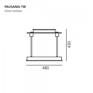 Pausania Led de Artemide. Tienda online lamparas modernas.