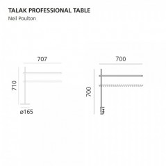 Lámpara sobremesa Talak professional table Artemide