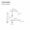 Tizio Micro de Artemide. Tienda online lámparas modernas para interiores.