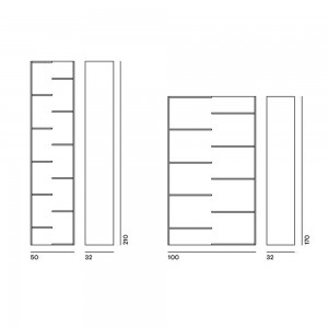 Original librería Step de Desalto. Librerías, estantes, muebles modulares.
